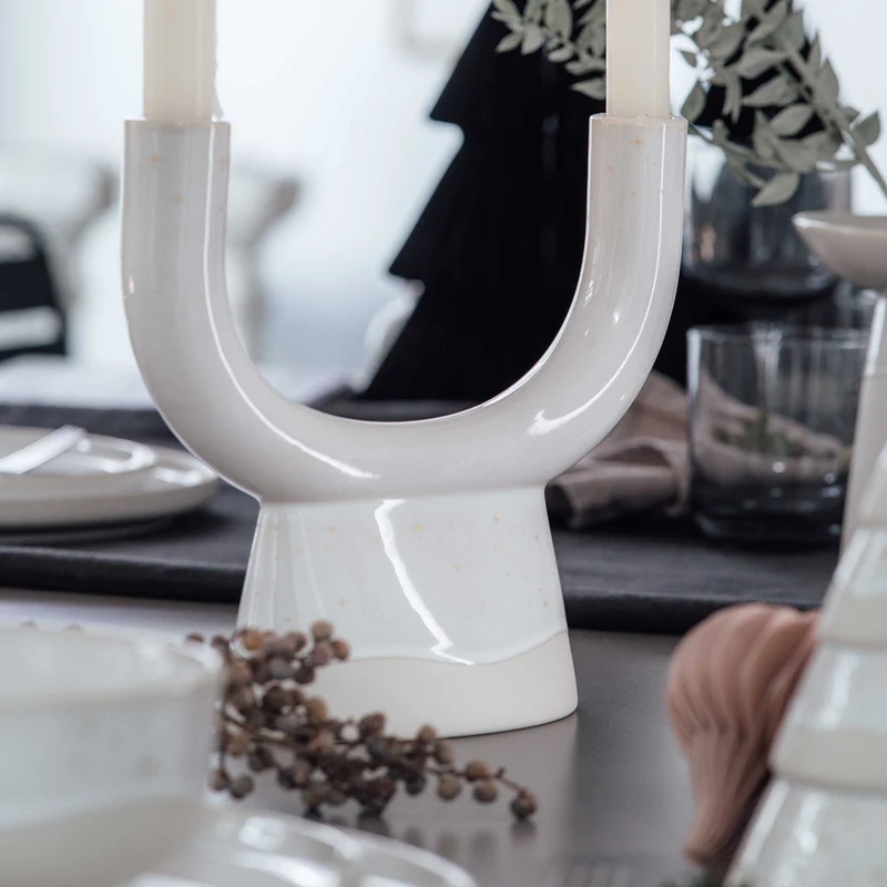 like. by Villeroy & Boch Winter Glow Kerzenhalter U-Form
