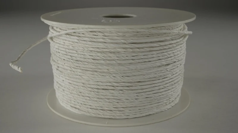 Papierdraht 100 Meter Rolle weiß