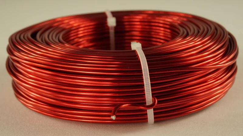 Aluminiumdraht rot 2mm 60mtr 500gr