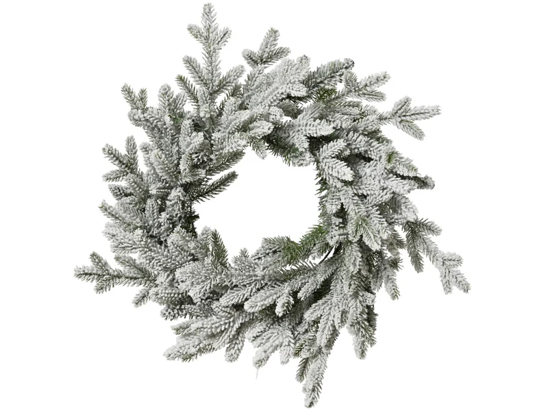 Everlands Kranz grün/weiß 10cm
