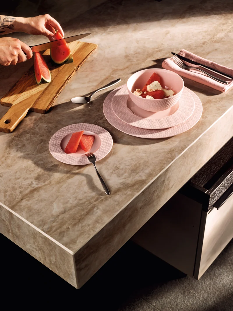 Rosenthal Kumi Rose tone Speiseteller 28cm