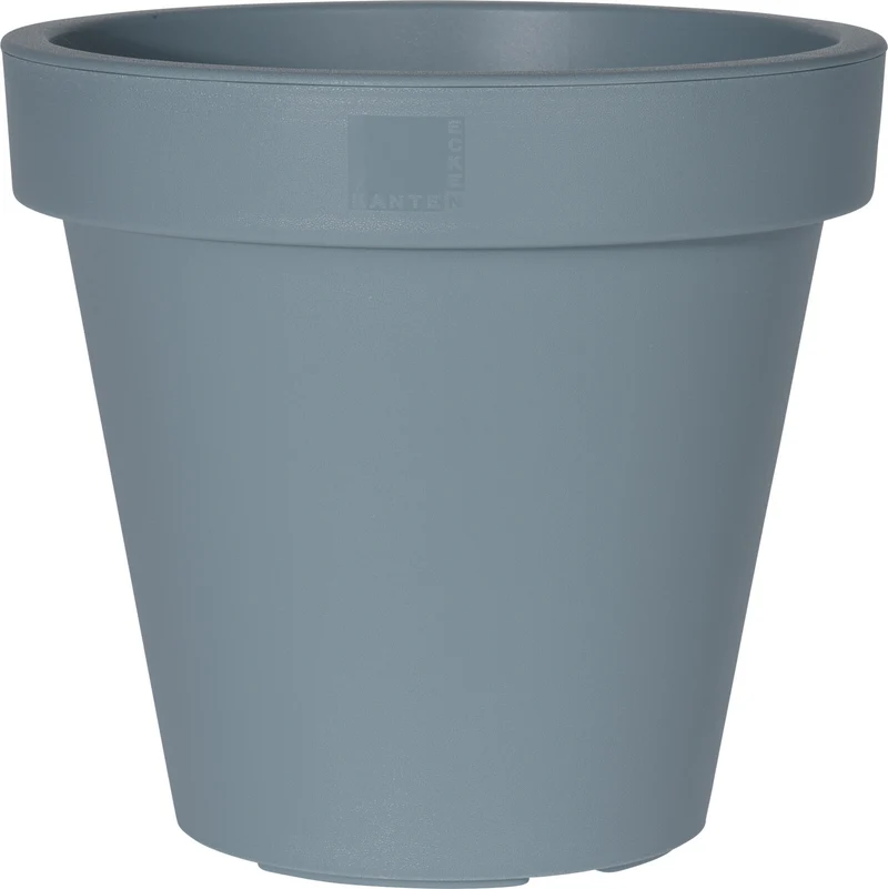 BLUMENTOPF EK RUND DURCHMESSER 25CM BLAU