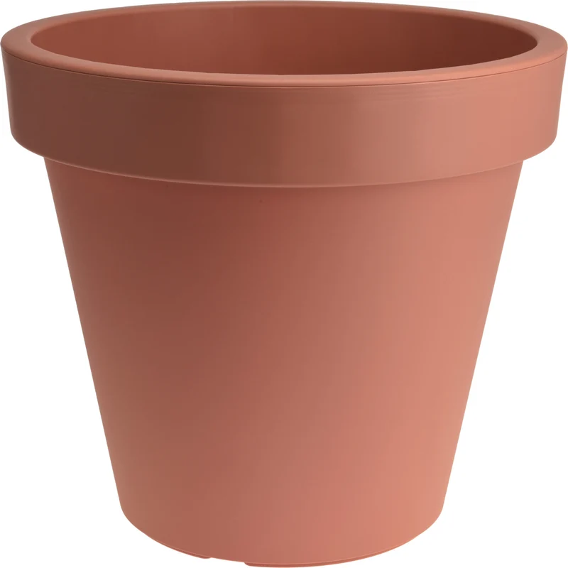 BLUMENTOPF EK RUND DURCHMESSER 25CM LACHS