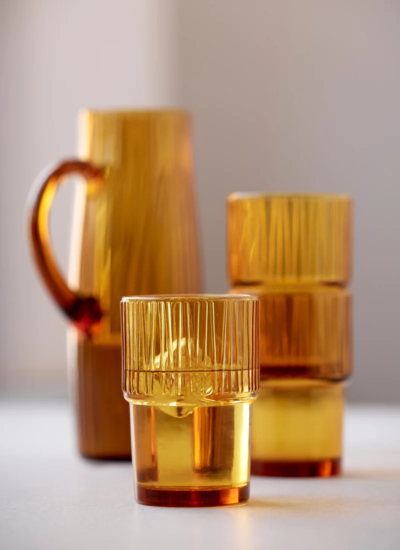 Bitz Kusintha Caféglas amber 380ml 4er Set