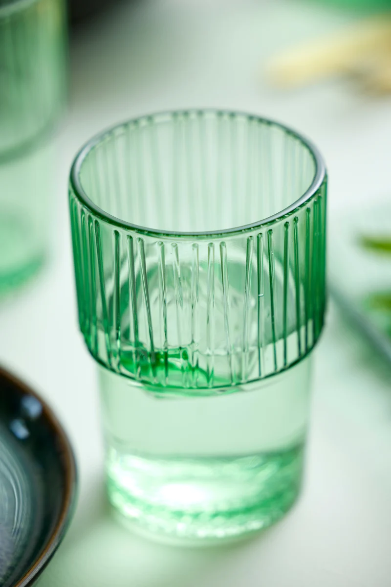 Bitz Kusintha Caféglas grün 380ml 4er Set