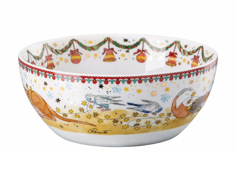 Hutschenreuther Sammelkollektion 2024 Weihnachtsleuchten II Müslischale 15cm