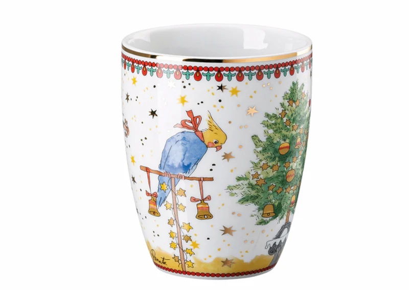 Hutschenreuther Sammelkollektion 2024 Weihnachtsleuchten II Becher mit Henkel 360ml