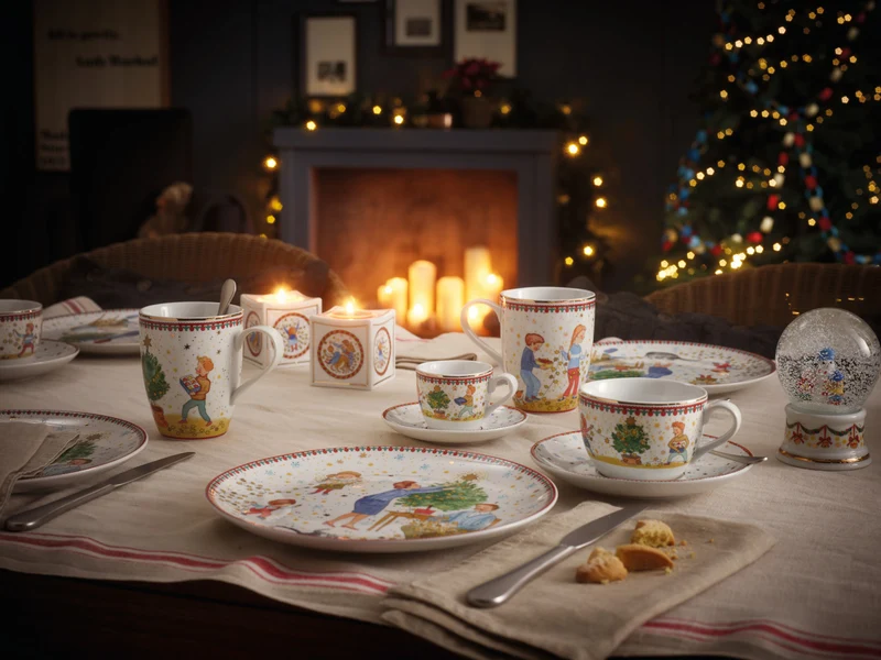 Hutschenreuther Sammelkollektion 2024 Weihnachtsleuchten Espressotasse 2tlg