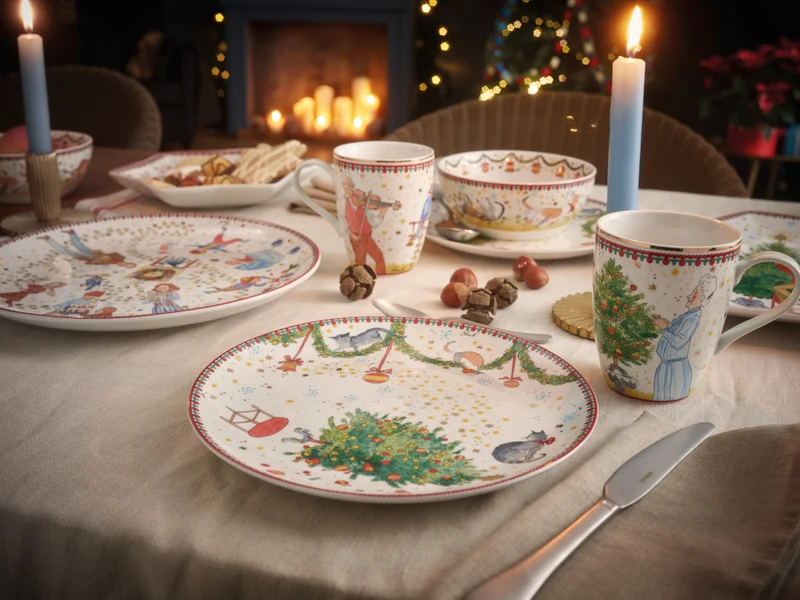 Hutschenreuther Sammelkollektion 2024 Weihnachtsleuchten Espressotasse 2tlg