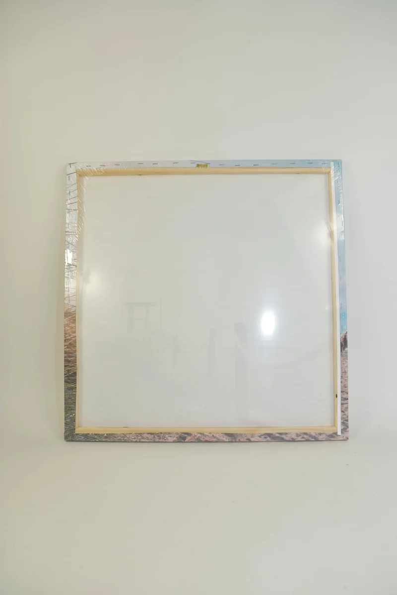 OUTDOOR LEINWAND 58X58CM STRAND STRAND STRAND GRAS