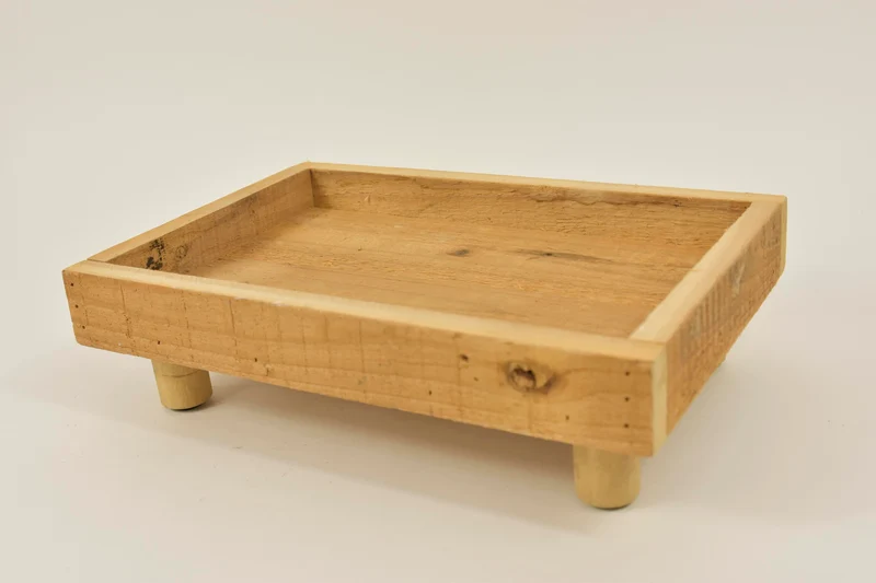 Holztablett ''Henk'' 25x16x8cm natur