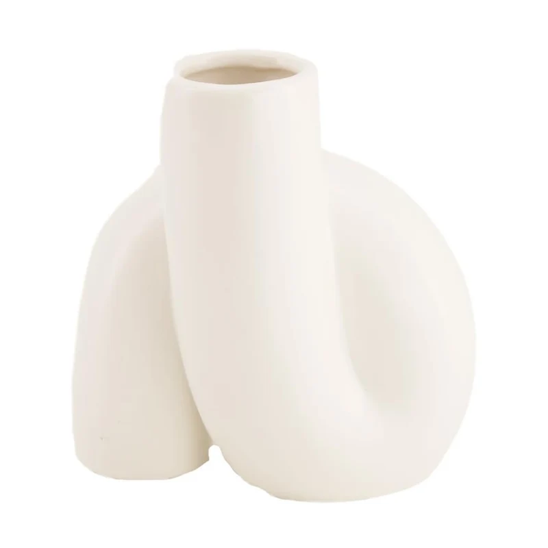 Vase Porzellan 10.2x5.8x12.5cm Rosa