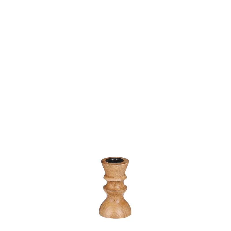 Breggo Kerzenhalter braun - h10xd6cm