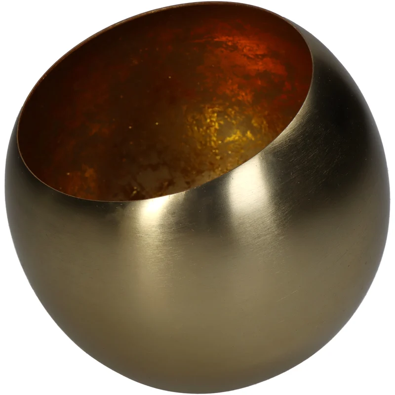Kerzenständer Metall Gold 10x10x10cm