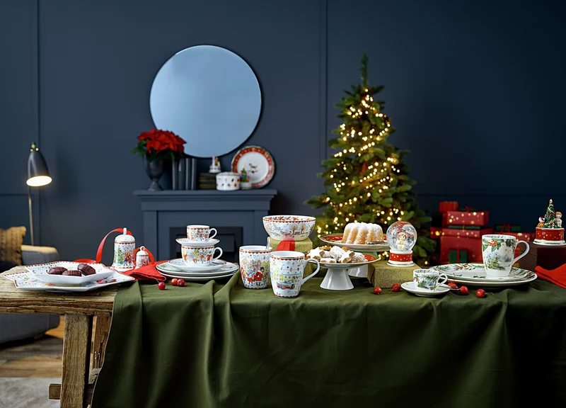 Hutschenreuther Sammelkollektion 2023 Weihnachtsklänge Sternschale 34cm