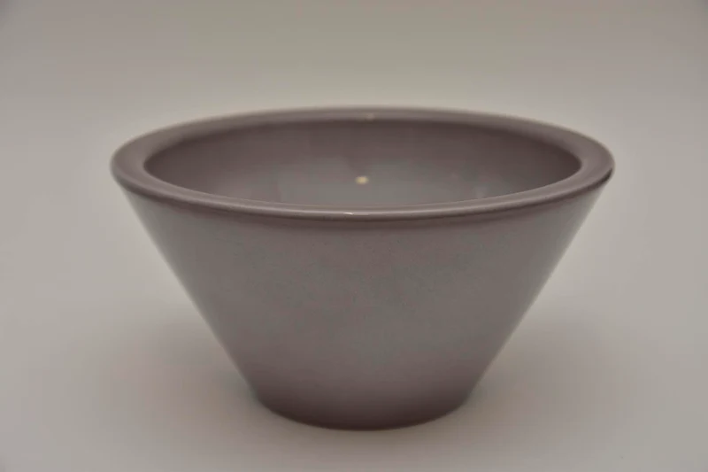 Konische Schale Deko, 21 cm - Stein
