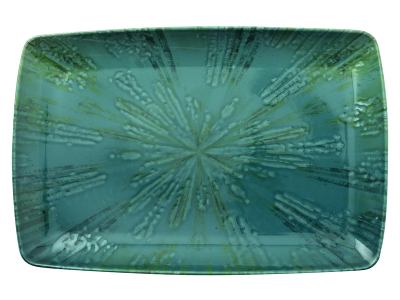 Rosenthal Arthur Krupp Fusion Blue Platte rechteckig 35x22cm