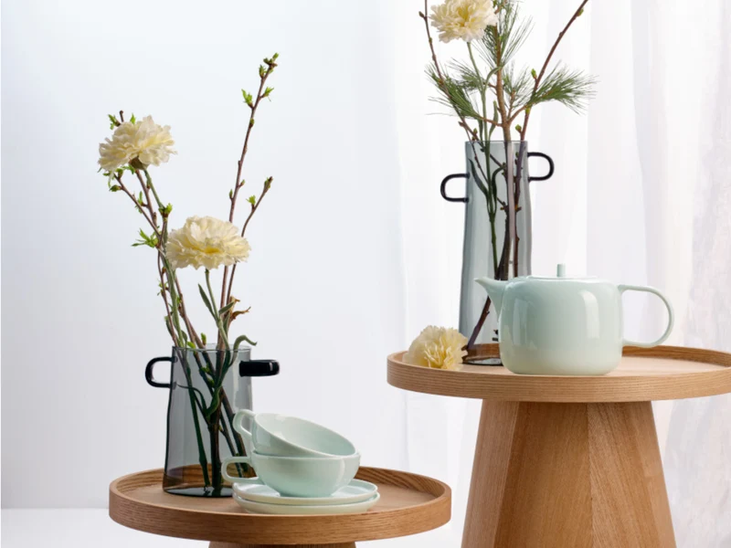 ASA Selection Rayu Vase grey 11cm