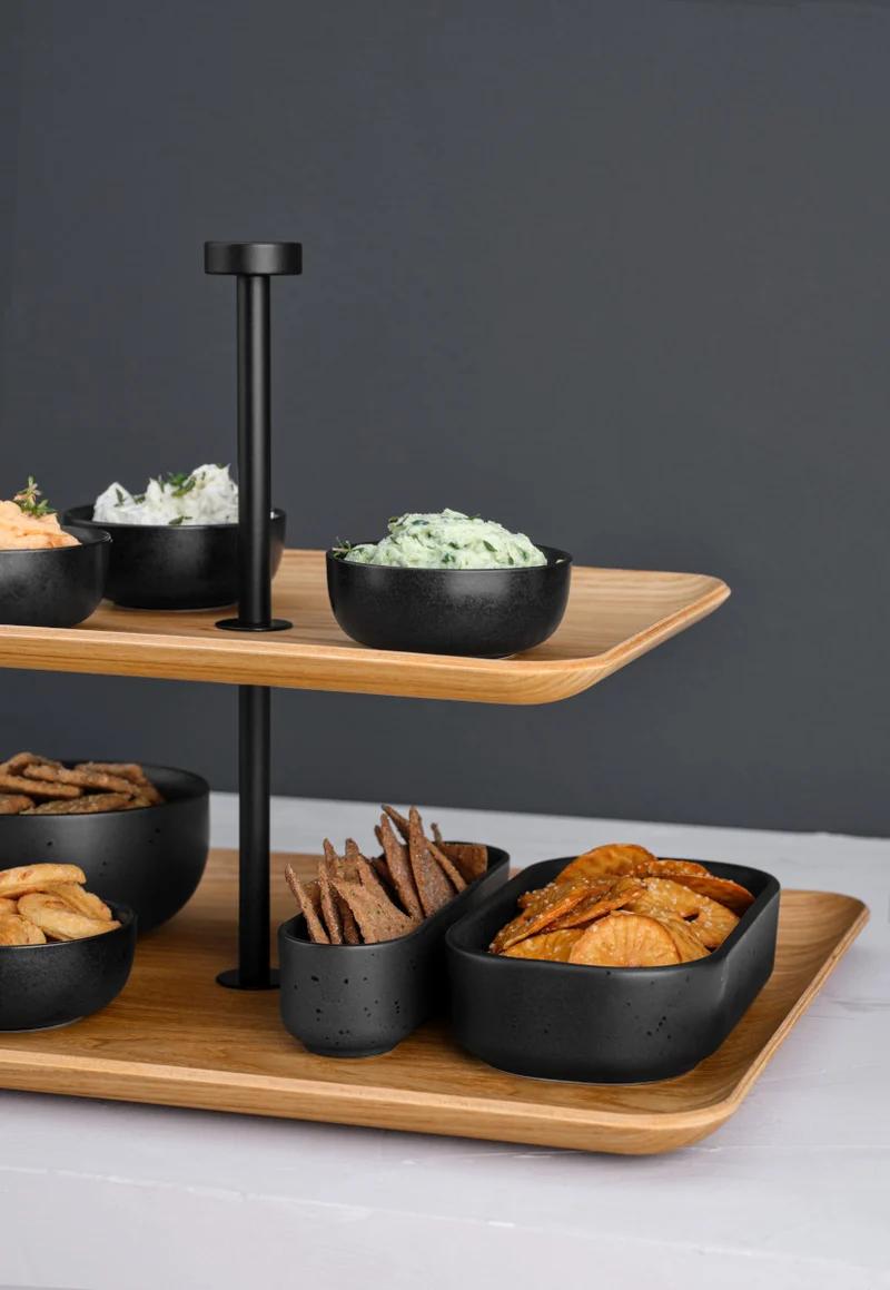 ASA Selection wood Etagere 2-stufig oval