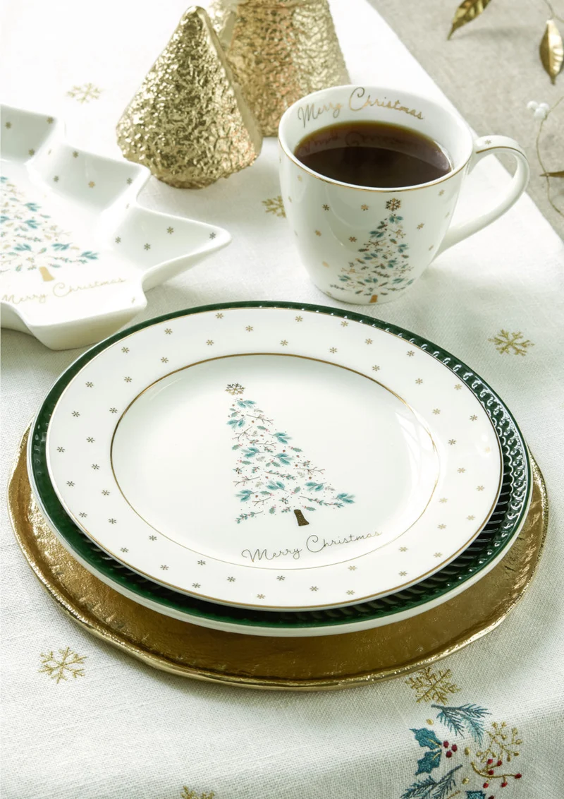 Greengate Aluminiumteller gold medium 24,5cm