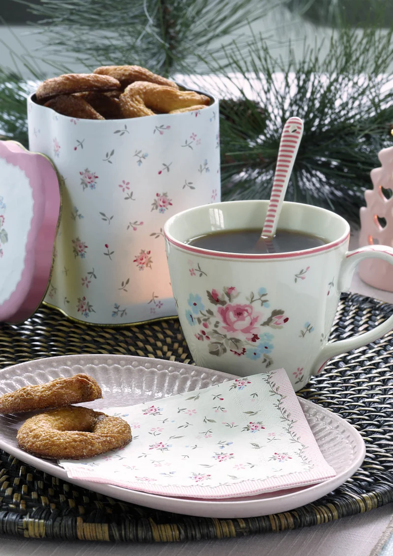 Greengate Elements Mini Latte Cup dusty blue 0,13l