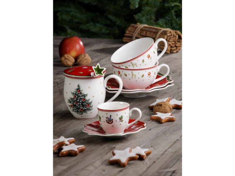 Villeroy & Boch Toy's Delight Mokka-/Espressotasse mit Untertasse 0,1l Set6