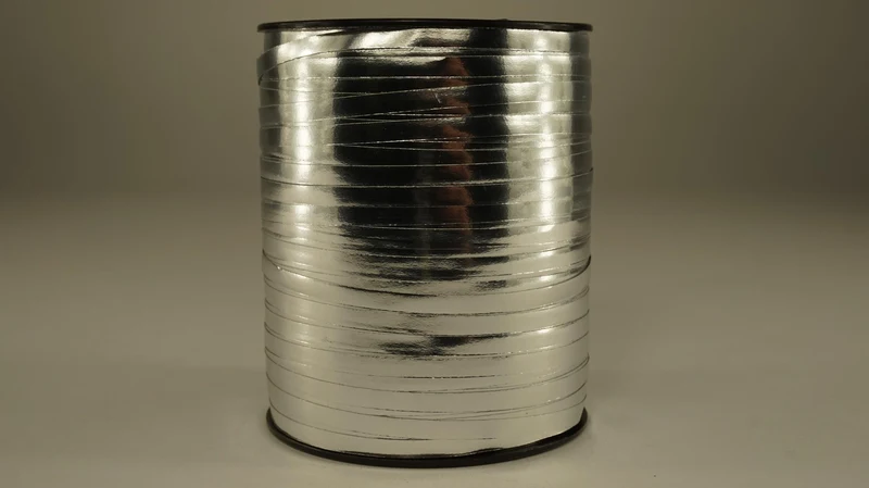 KRULLINT SPIEGEL 5 MM X 500 Y. NR. 05 SILBER