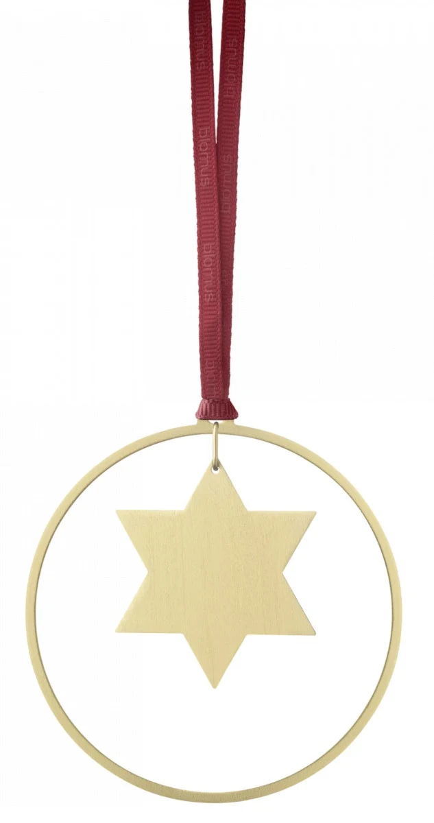 Blomus KITAI Weihnachtsschmuck Sterne gold 4er Set 8cm