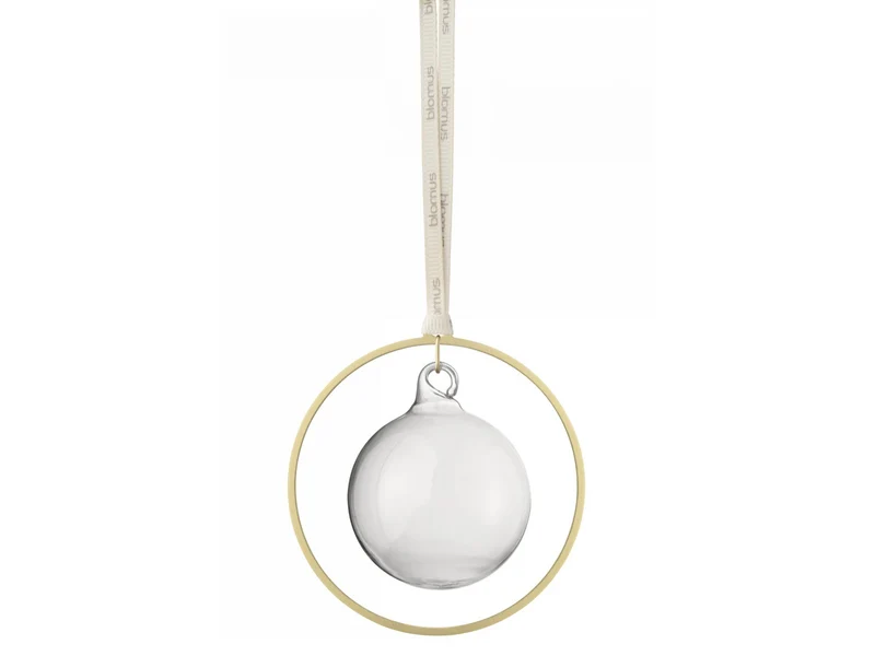 Blomus KITAI Weihnachtsschmuck Glaskugeln clear 4er Set 8,5cm