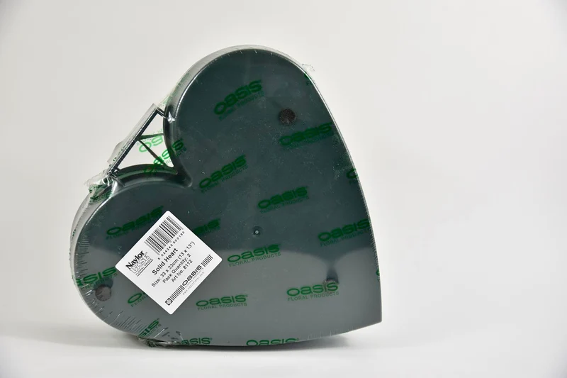Oasis Herz geschlossen 33 cm Packung zu 2