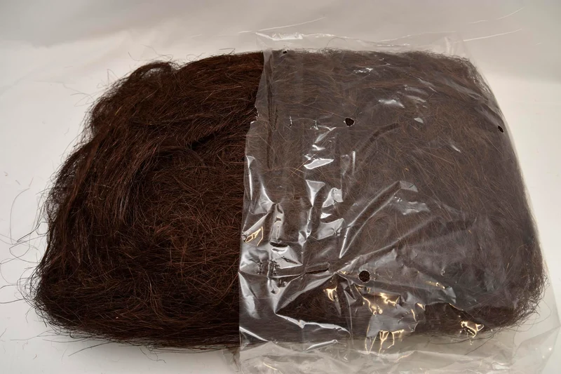 Flachshaar Sisal braun 300 Gramm