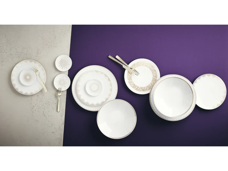 Rosenthal TAC Gropius Festive Celebration Tischlicht mit Wachs 8,2cm