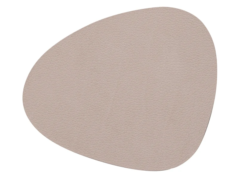 LIND DNA NUPO Untersetzer Curve clay brown 11x13 cm