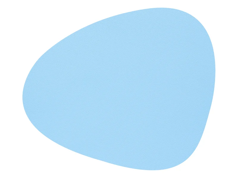 LIND DNA NUPO Untersetzer Curve cool blue 11 x 13 cm