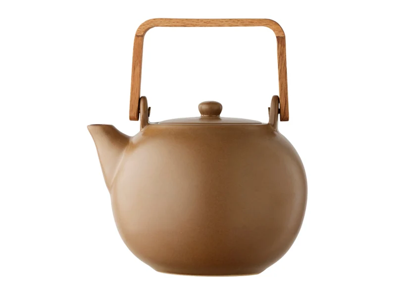Bitz Teekanne wood mit Teesieb 1,2 l