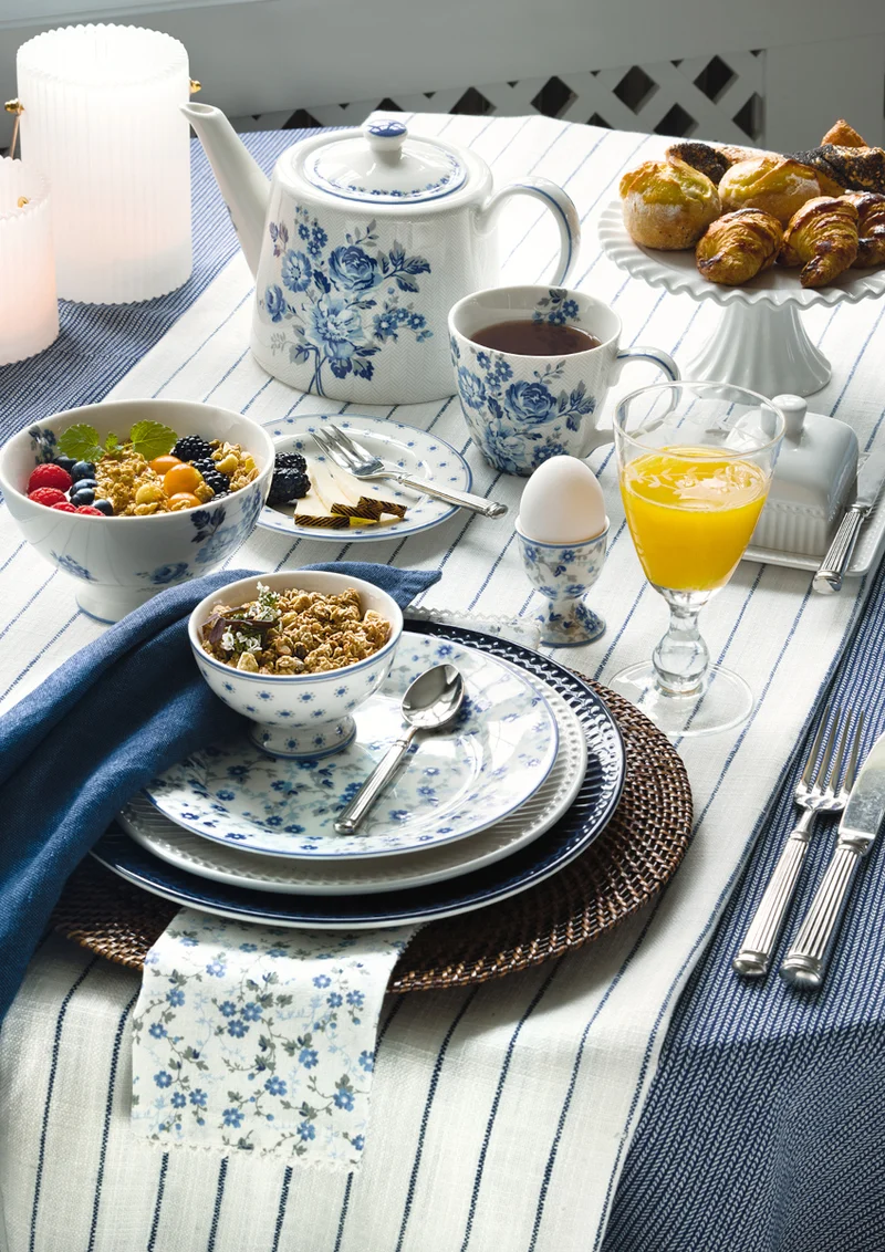 Greengate Monica Milchkännchen blau 0,2l