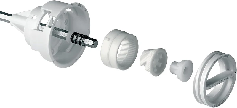 Zassenhaus Mühlen-Set Kiel Eichenholz 18 cm inkl Untersetzer