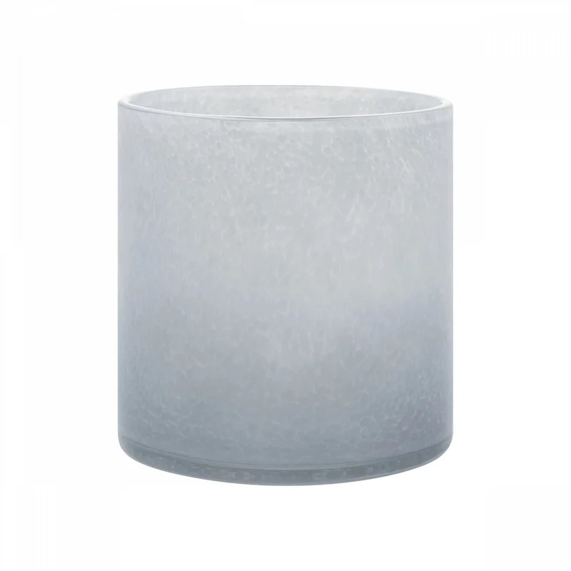 blomus SAGA Windlicht L grau 15x16cm