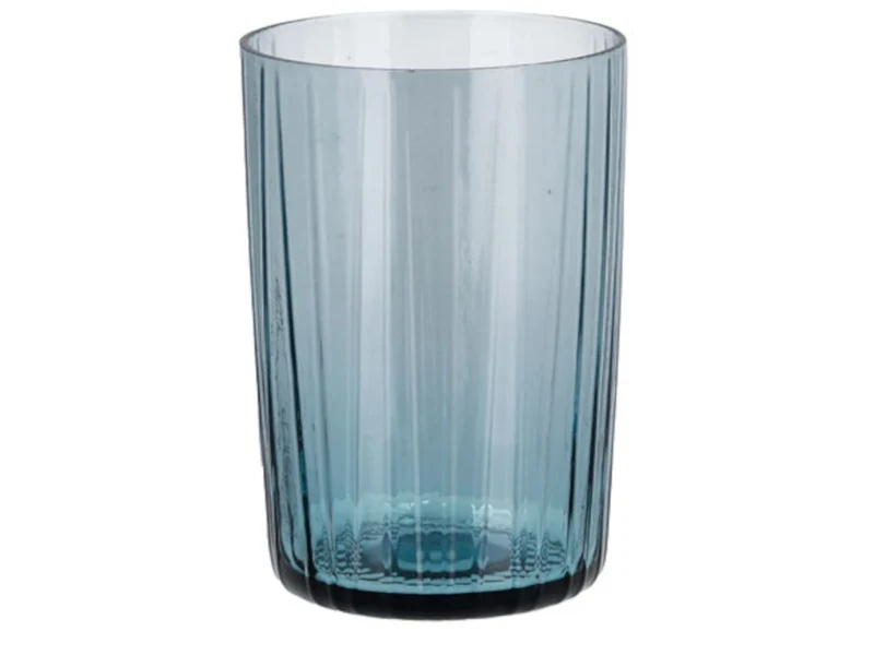 Bitz Kusintha Wasserglas blau 280ml Set 4tlg