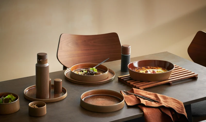 ASA kitchen'art Salz-/Pfefferstreuer Set brown 6,5cm