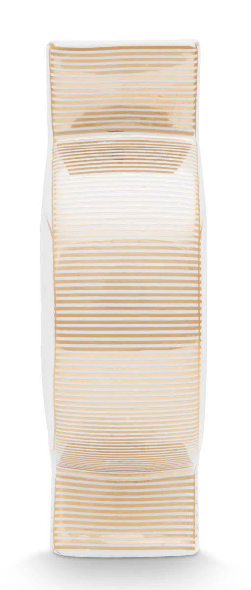 PIP STUDIO Royal Winter White Vase flach 16,5cm