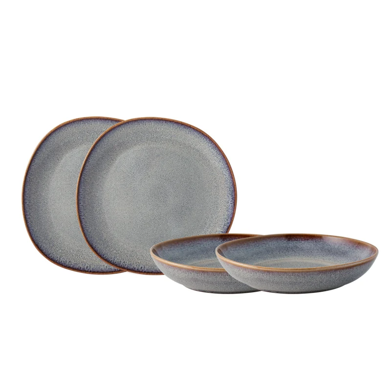 like. by Villeroy & Boch Lave beige Tafelset 4tlg