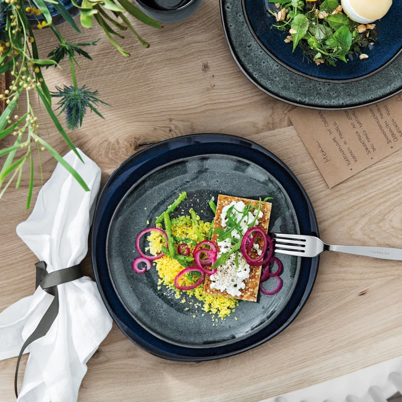 like. by Villeroy & Boch Lave gris Frühstücksset 6tlg
