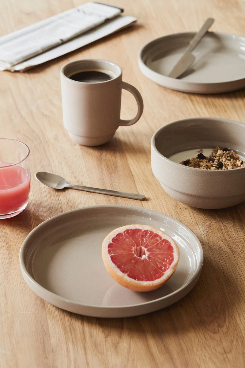 Broste Copenhagen Nordic Bistro Frühstücksset für Zwei sand