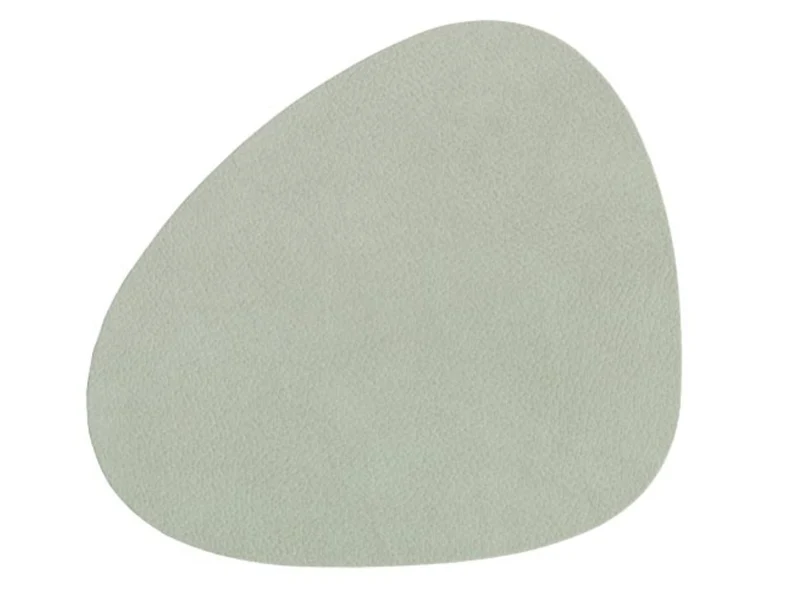 LIND DNA NUPO Untersetzer Curve olive green 11 x 13 cm