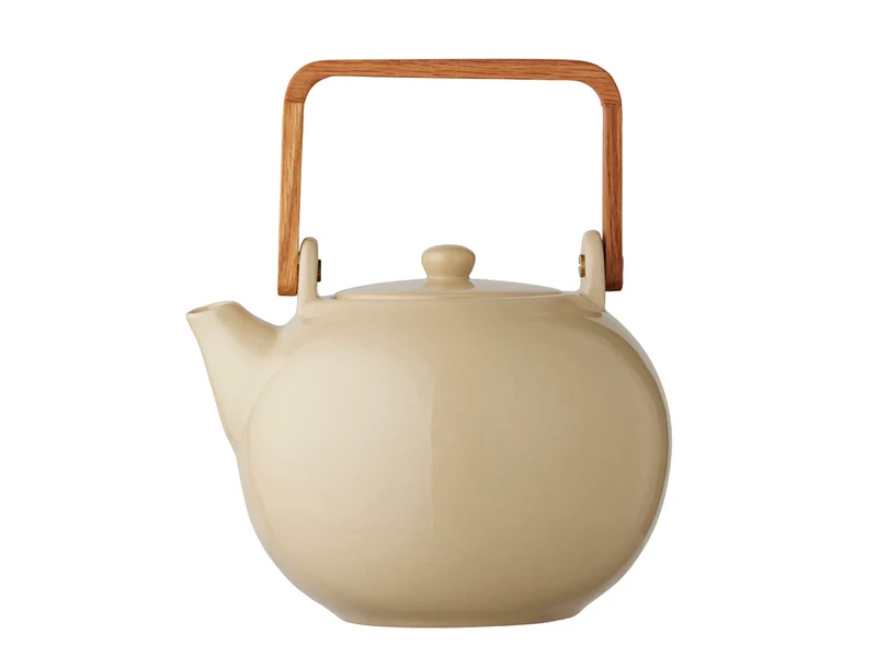 Bitz Teekanne sand mit Teesieb 1,2 l