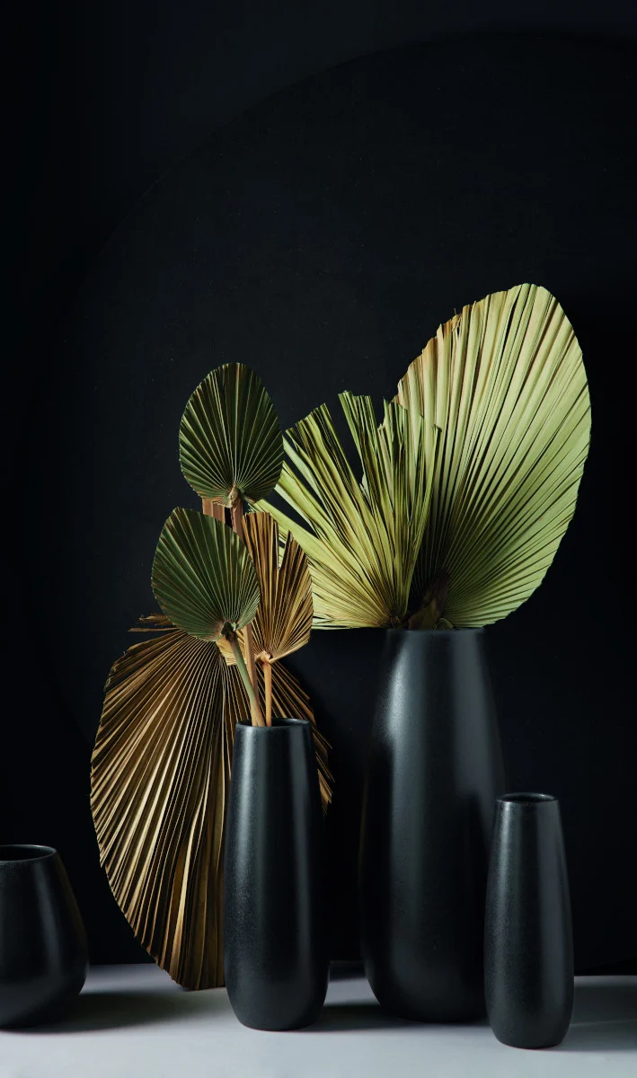 ASA Ease Vase black iron Ø 6 cm