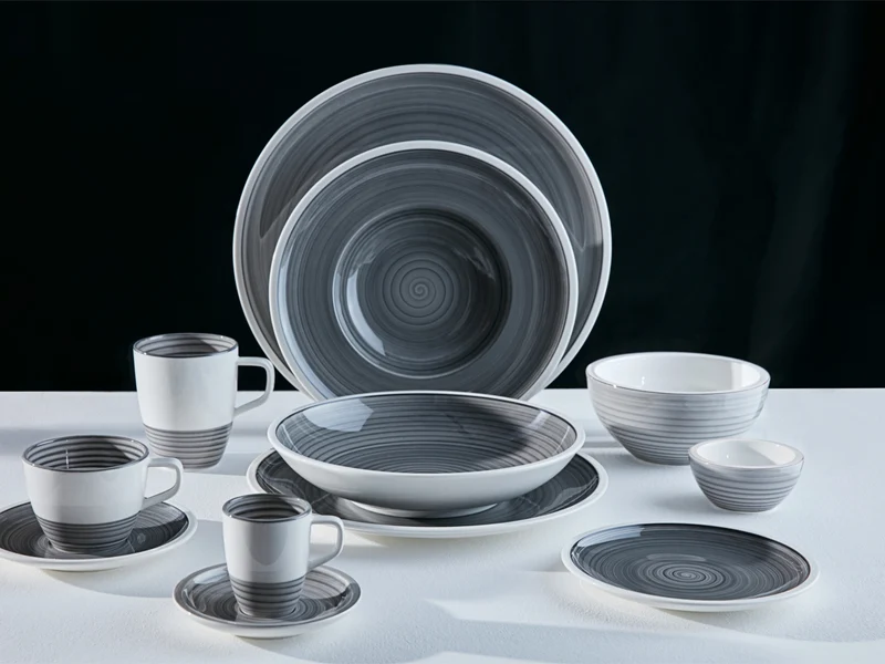 Villeroy & Boch Manufacture gris Kaffeeuntertasse 16 cm