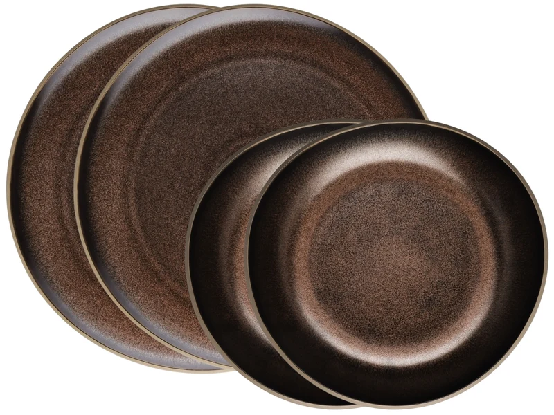 Rosenthal Junto Bronze Tafelset 4tlg
