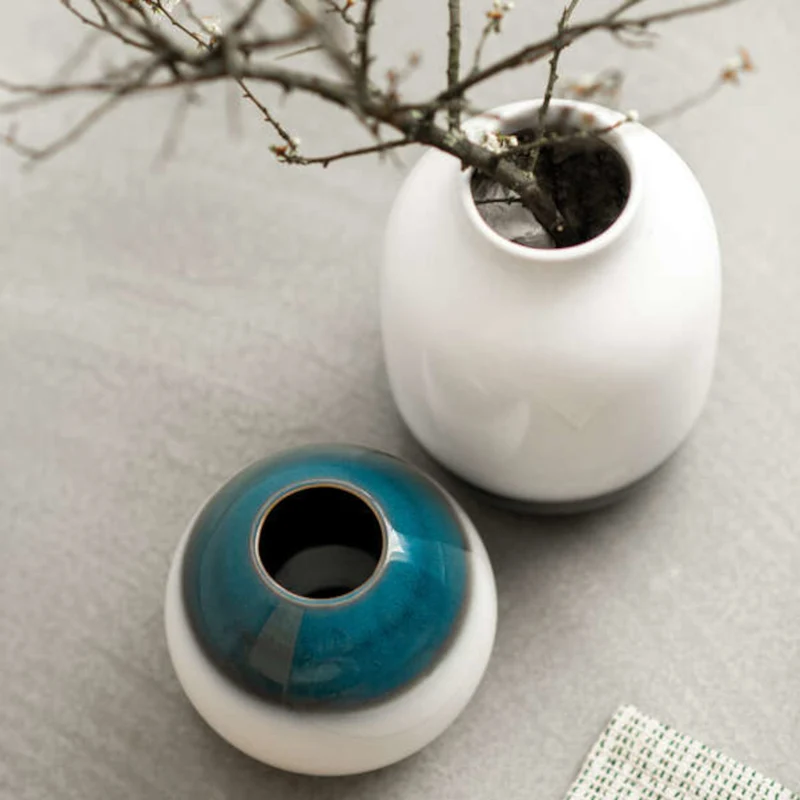 Villeroy & Boch Lave Home Vase Drop bleu klein 12,8 cm